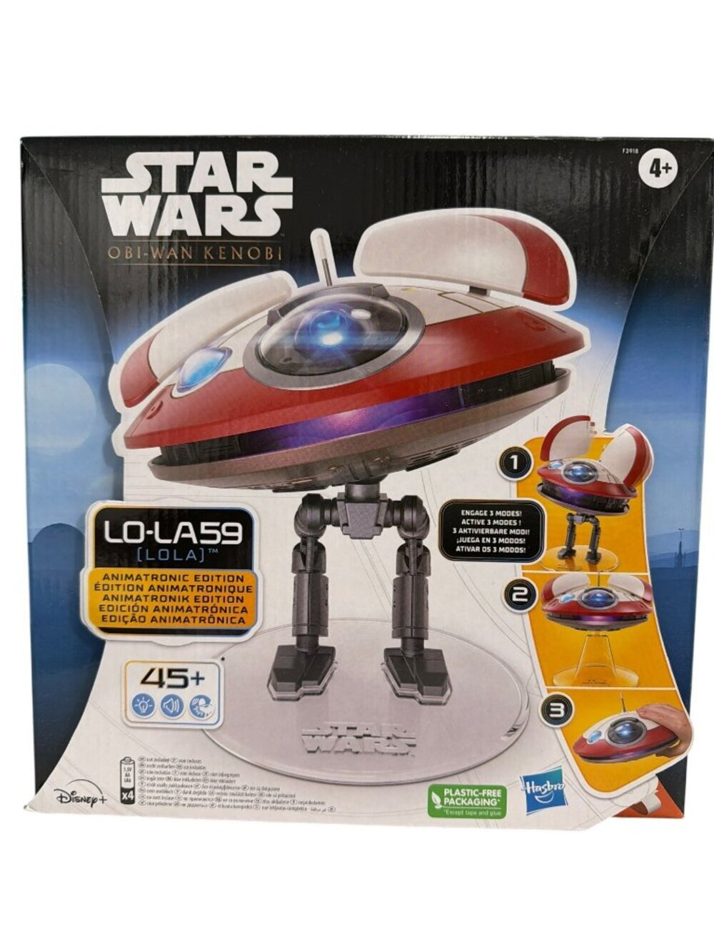 Star Wars LO-LA59 (Lola) Animatronic Hover 3 Modes Lights Sounds New